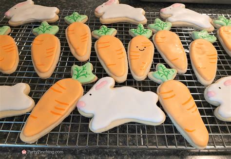 Bunny And Carrot Sugar Cookies Best Cute And Easy Easter Cookies