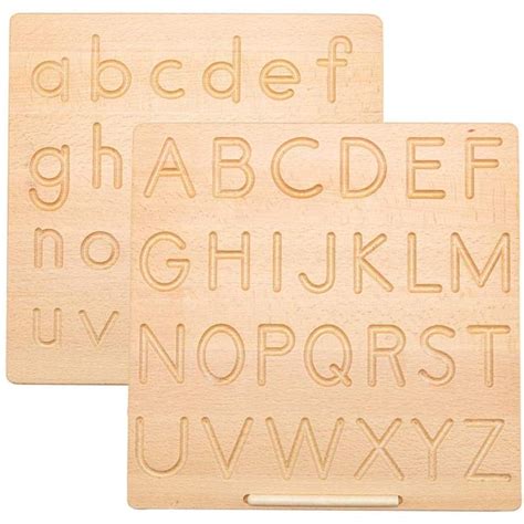 Heitign Alphabet Tracing Boards Abc Abc Trace Letters Board
