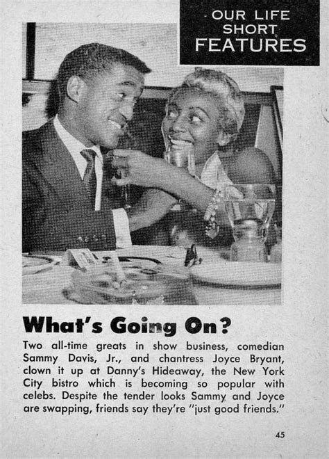 meeting the legendary joyce bryant part two — 50 shades of black just good friends joyce