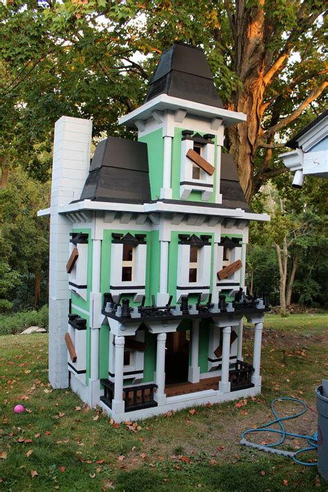 Kid Sized Lego Haunted House 17 Steps With Pictures