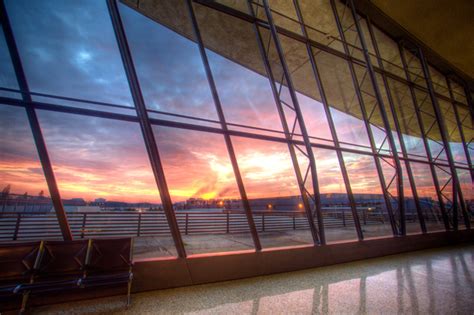 Dulles Airport Windows