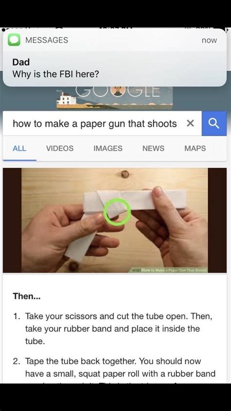 A squad of rangers advance towards their objective. How to make a paper gun that shoots | "Why is the FBI here ...