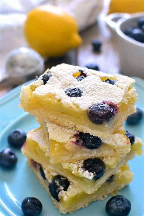 Blueberry Lemon Bars Lemon Tree Dwelling