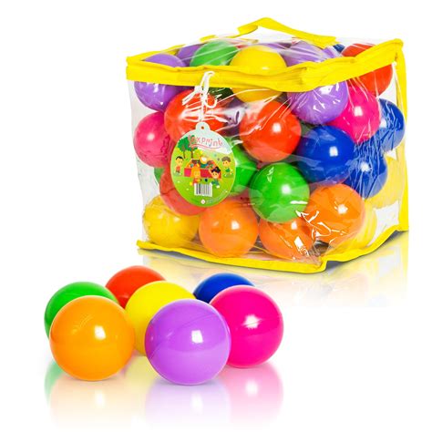 Soft Plastic Kids Play Balls For Ball Pit Kiddie Pool Playpen 50