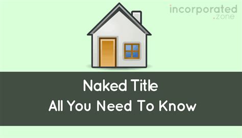 Naked Title Legal Definition All You Need To Know