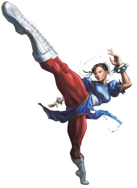Chun Li Ryu Street Fighter Combattant De Rue Chasseurs