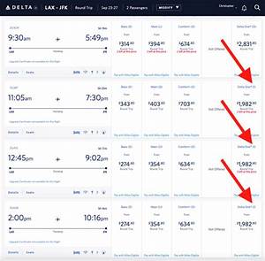Delta Lax Jfk Prices Fare Classes Sept 2021 Eye Of The Flyer