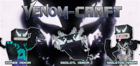 Мод Мобы веномы Venomcraft для Minecraft