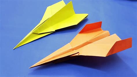 Origami Airplane Easy For Beginner Fastest Paper Airplane How To