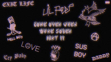 Lil Peep Aesthetic Computer Wallpapers Wallpaper Cave