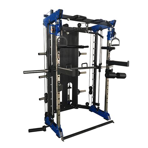 Adjustable Commercial Home Multi Functional Trainer Smith Machine