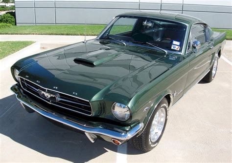 Ivy Green 1965 Ford Mustang Fastback Photo Detail