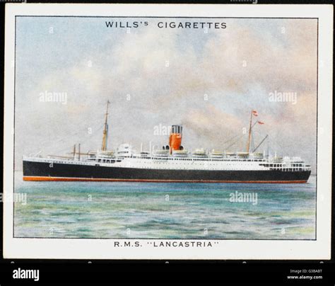 Ocean Liners Cruise Ships Cunard White Star Lines Rms Mauretania 1938
