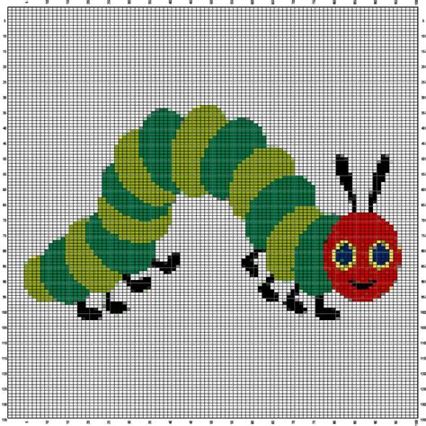 Windows, mac, linux ✓ licence included with all files ✓. The very hungry caterpillar | Knitting charts, Cross ...