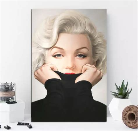Cuadro 50x75cm Marilyn Monroe Draw Pin Up Sexy En Venta En Capital