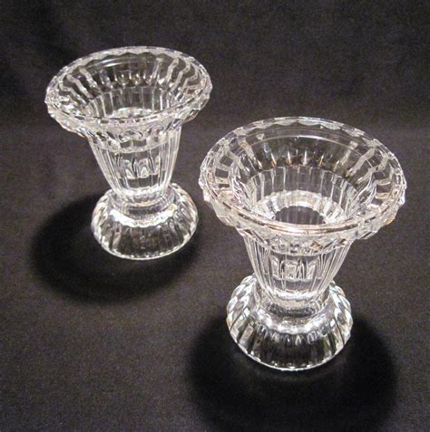 Fine Crystal Candle Holders For Votives Or Candlesticks 2 Oos Crystal Candle Holder Candle