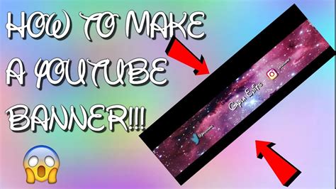 How To Make Your Own Youtube Banner Youtube