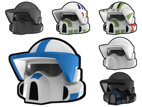 Custom Arf Clone Trooper Helmet For Star Wars Minifigures Pick The