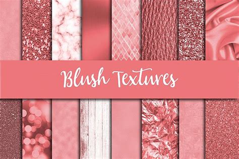 Blush Textures Digital Paper