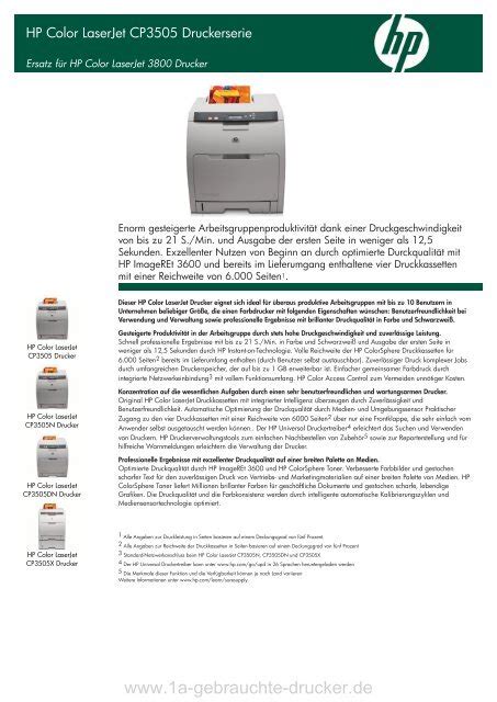 This energy star qualified printer is also fast, and it offers two large paper trays, and an optional third tray, that. Druckertreiber Hp Color Laserjet 3600N : Hp Color Laserjet ...