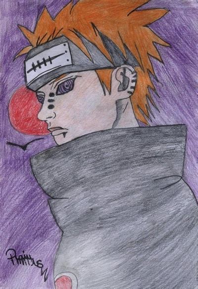 Naruto Shippuden Pain1 Drawing By As By Asdrawings On Deviantart