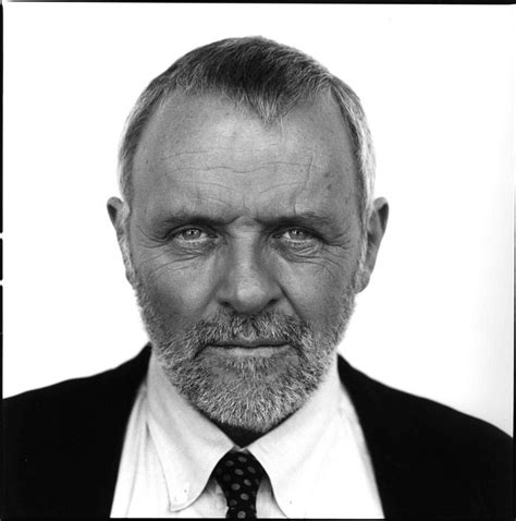 Black And White Photography Portrait Of Anthony Hopkins By Nigel Parry