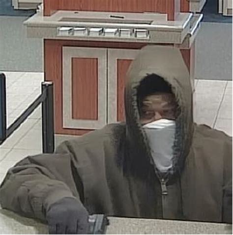 Police Release Photos Of Fifth Third Bank Armed Robbery Suspect