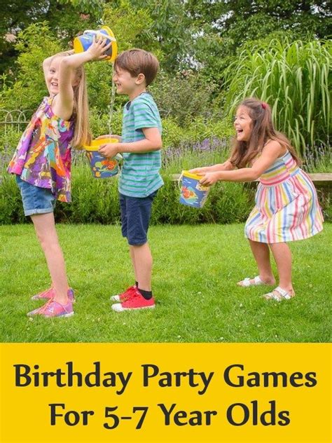 Birthday Party Games For 5 7 Year Olds Girls Birthday Party Games
