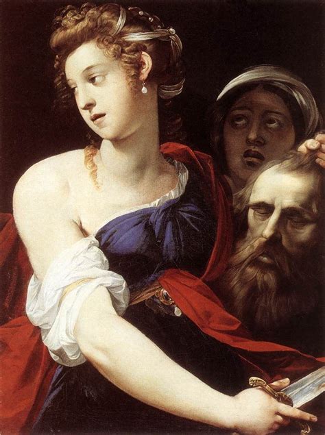 Judith With The Head Of Holofernes Painting Giuseppe Cesari Oil Paintings