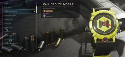 Reloj De Call Of Duty Mobile En Modern Warfare Y Warzone Dexerto