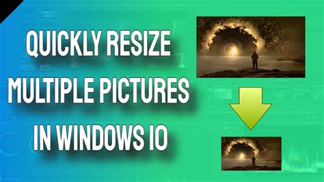 How To Quickly Resize Pictures In Windows 10 2020 Youtube