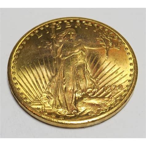 1928 20 Gold Saint Gaudens Double Eagle