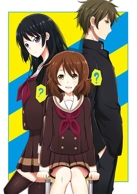 Tsukamoto Shuuichi Oumae Kumiko And Kousaka Reina Anime