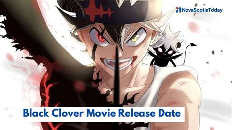 Black Clover Anime Movie Release Date Status Information Amidst