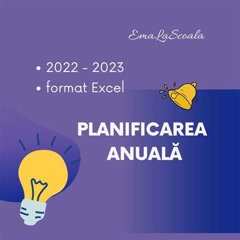 Planificare An Scolar 2022 2023 Un Format In Excel Usor De Realizat