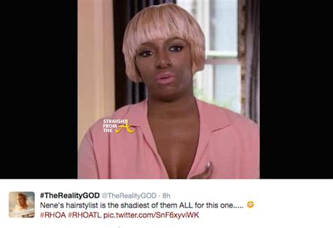 In The Tweets Nene Leakes Responds To Criticism Over New Rhoa Confessional Look Photos