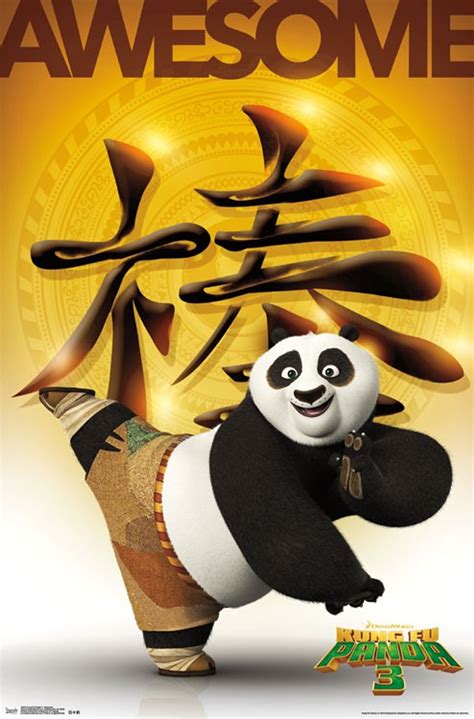 Kung Fu Panda 3 Poster Awesome Nerdkungfu