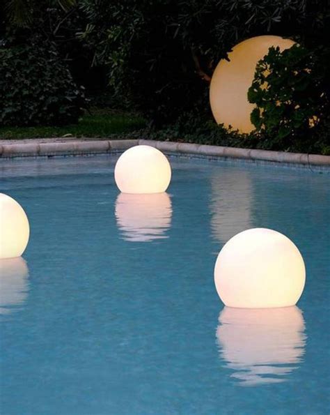 Floating Led Ball Pool Light Ideas Homemydesign