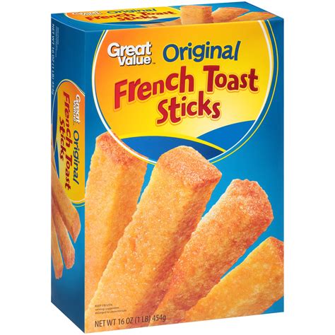 Great Value Original French Toast Sticks 16 Oz