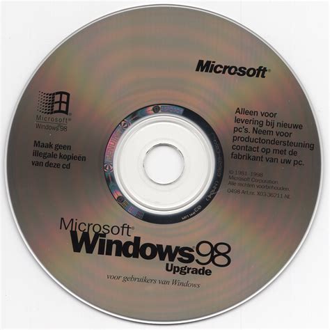 Offer Windows 98 First Edition Dutch — Winworld