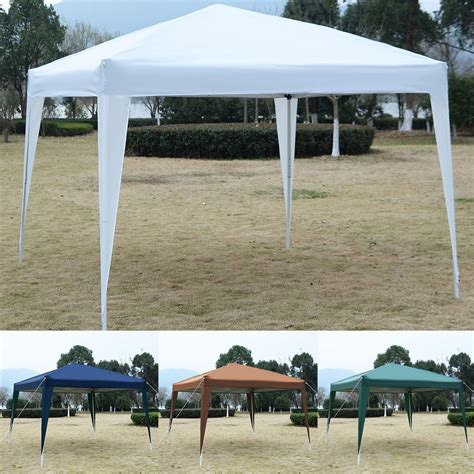 Buying a pop up canopy today is more affordable and effective than ever with improvements in material and design. 10 x 10 EZ Pop Up Canopy Tent Gazebo