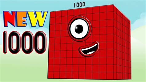 Numberblocks 1 1000 Youtube Images And Photos Finder