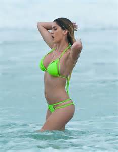 Larissa Bartolo In Green Bikini 18 Gotceleb