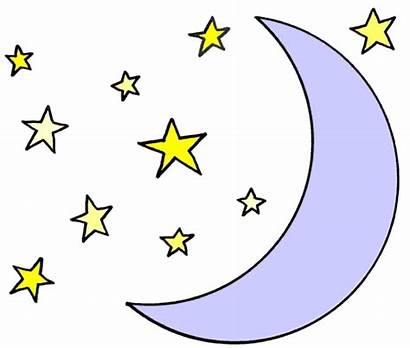 Clipart Ramadan Star Night Late Islam Moon