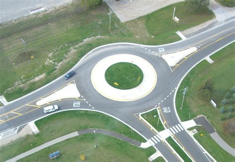 Livingston Boulevard And Old 27 Intersection Roundabout Design And