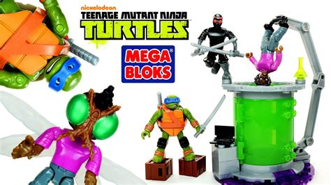 Mega Bloks Leo Teenage Mutant Ninja Turtles Baxter Mutation Lab