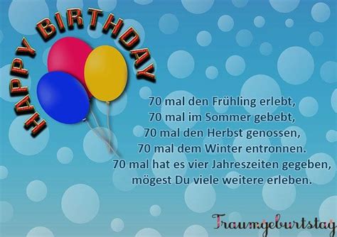 Da kommen eindrucksvolle weise worte, wunderschöne zeilen mit innigkeit und herzenswärme sowie liebe sprüche, gedichte und wünsche weitaus besser als, als lustige geburtstagswünsche, wie sie hier bei. lll Gedichte zum 70. Geburtstag - lustige Verse für Männer ...