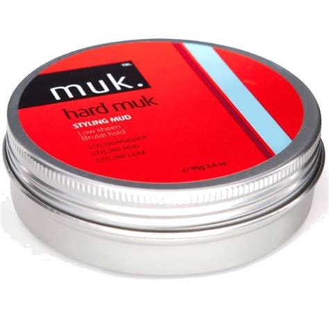 Muk Hard Muk Styling Mud 95gr By Muk Low Sheen Brutal Hold White Ivy