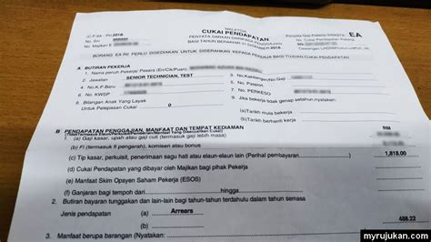 Ready to file your tax? Pengalaman Isi eFiling Cukai Pendapatan LHDN - MyRujukan