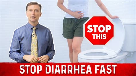 How To Stop Diarrhea Fast Using Easy Home Remedies Dr Berg Youtube